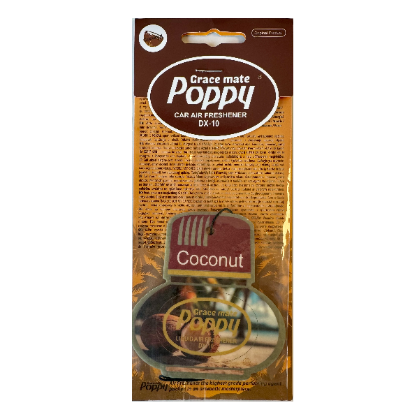 Colgante con fragancia Poppy Grace Mate de coco
