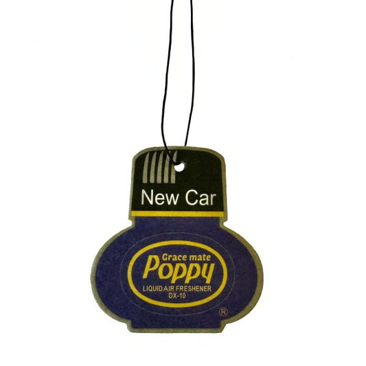 Colgante con fragancia Poppy Grace Mate para coche nuevo