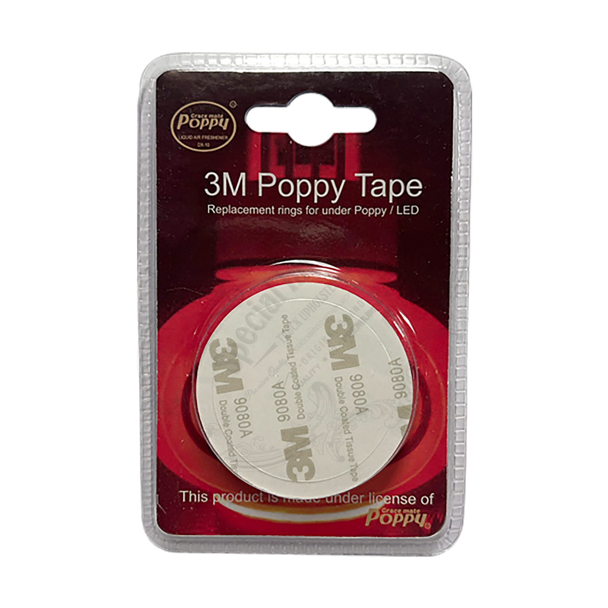 Cinta adhesiva Gracemate Poppy (paquete de 3)