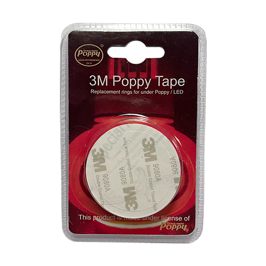 Cinta adhesiva Gracemate Poppy (paquete de 3)