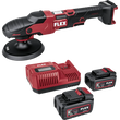 Kit de pulidora rotativa inalámbrica Flex PE de 150 mm y 18 V - NUEVA VERSIÓN