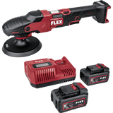 Kit de pulidora rotativa inalámbrica Flex PE de 150 mm y 18 V - NUEVA VERSIÓN