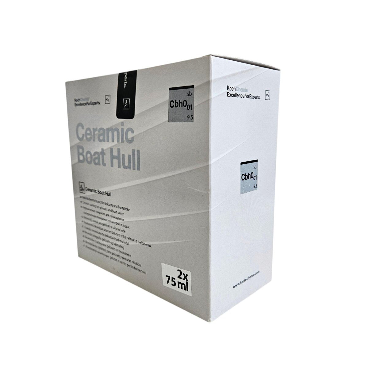 Kit de 2 x 75 ml para cascos de barco de cerámica Koch Chemie (Cbh0.01)