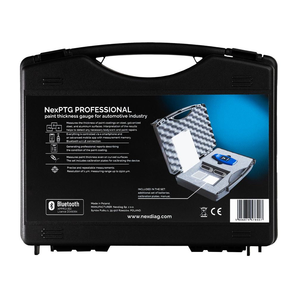 Medidor de profundidad de pintura profesional NexDiag