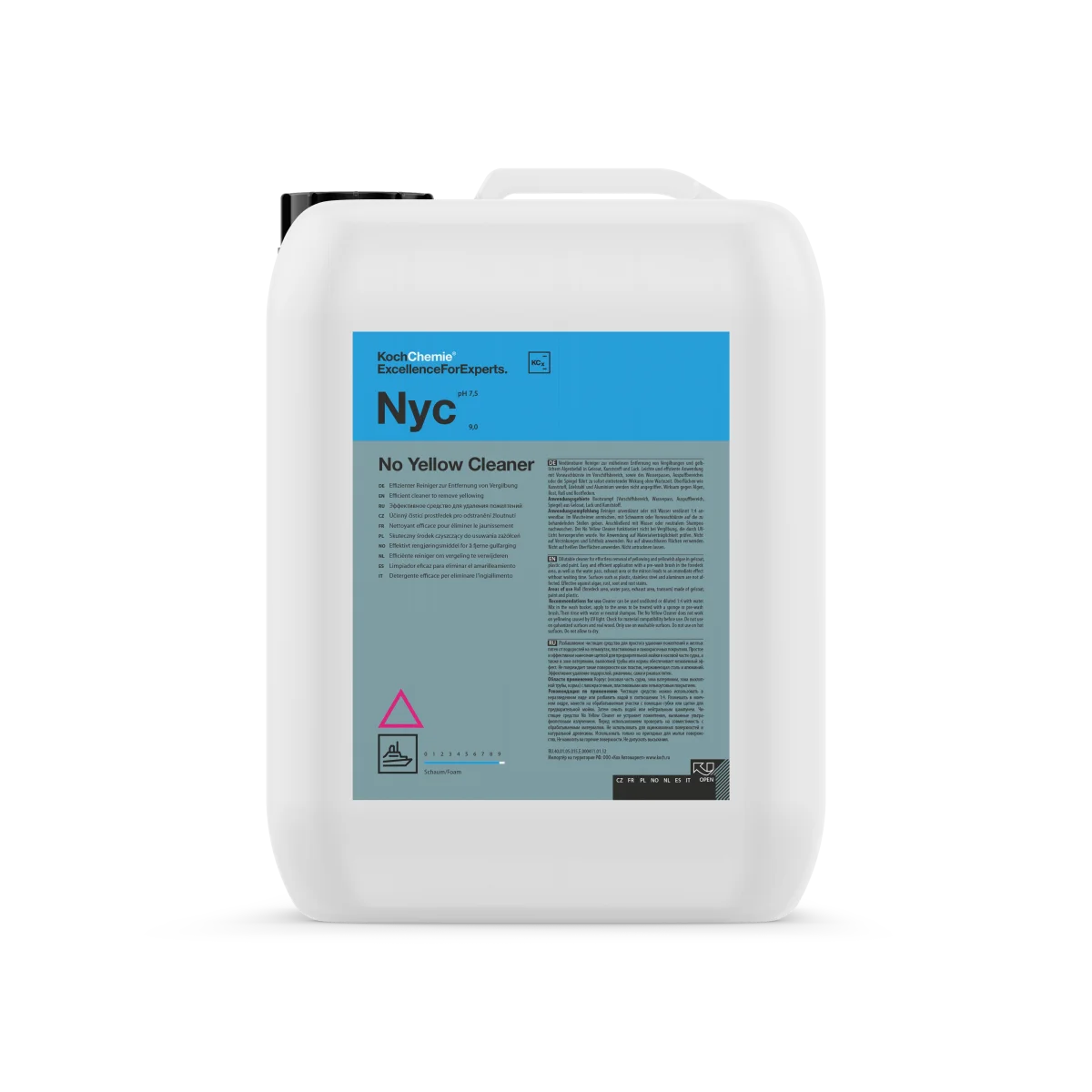 Limpiador antiamarilleo Koch Chemie Marine (NYC) 10L