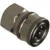 ACOPLAMIENTO DE LIBERACIÓN RÁPIDA DE ACERO INOXIDABLE 1/4" HEMBRA