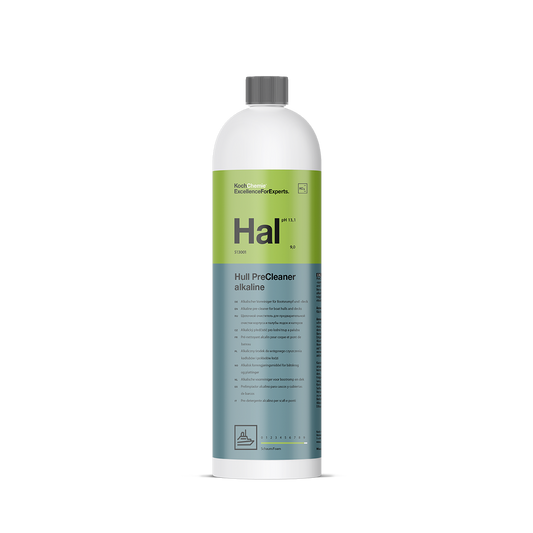 Prelimpiador alcalino para casco Koch Chemie Marine (Hal) de 1 l