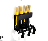 Poka Premium Hanger for 4 brushes and 3 bottles