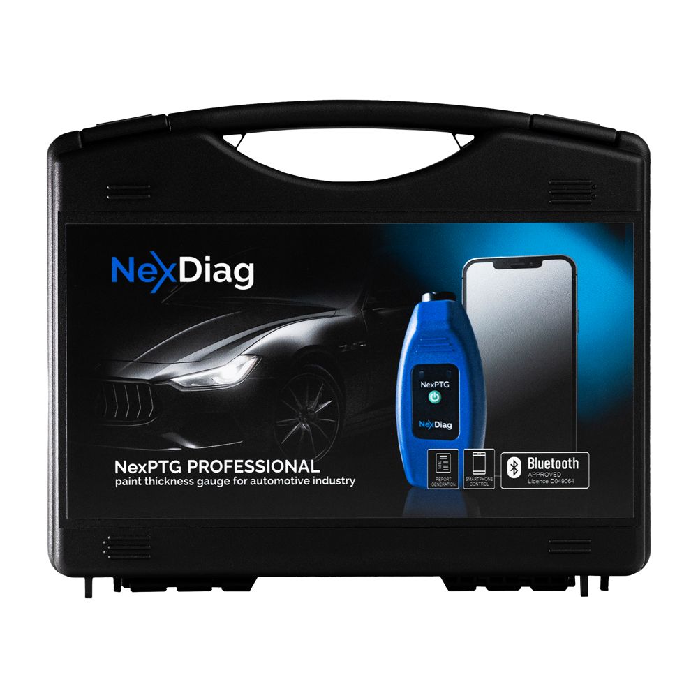 Medidor de profundidad de pintura profesional NexDiag