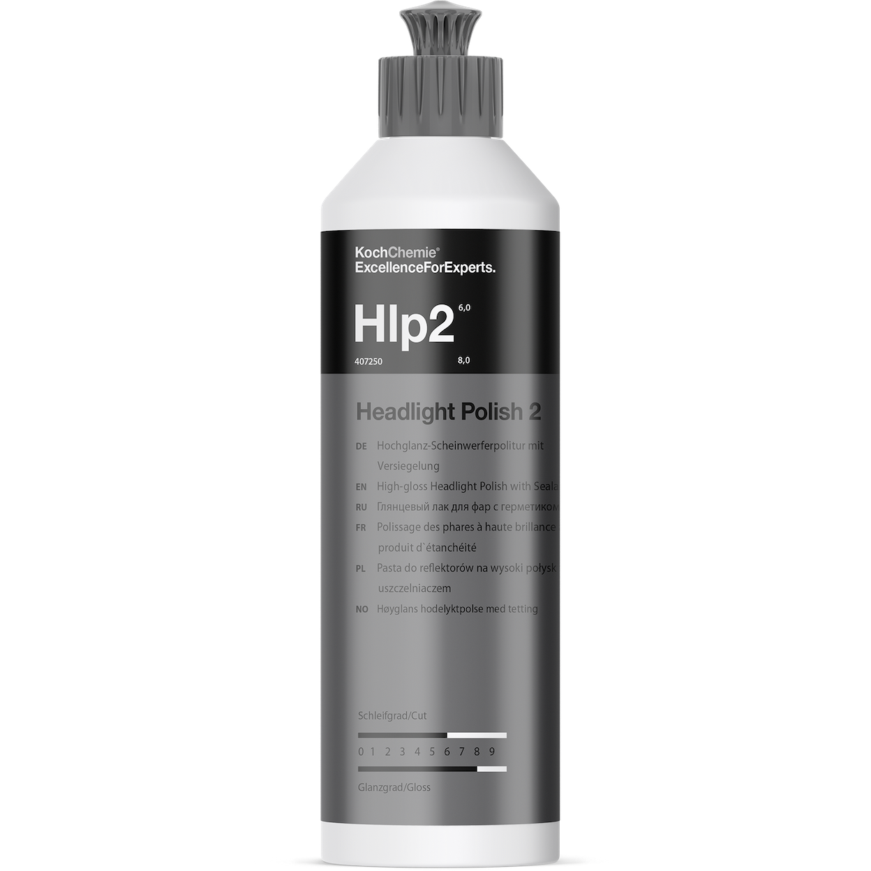 Koch Chemie Hlp2 High Gloss HeadLight Polish with Sealant 250ml