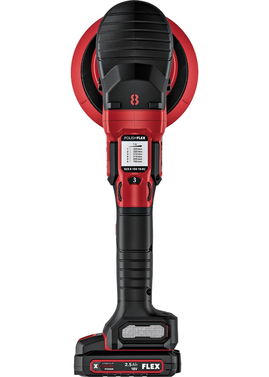 Kit pulidor inalámbrico Flex XCE 8 de 150 mm - NUEVA VERSIÓN