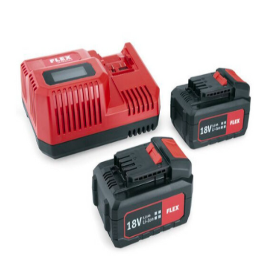 CARGADOR FLEXIBLE MÁS 2 BATERÍAS DE 5 AH (P-Set 55 R)